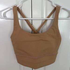 Lululemon Sports Bra in Camel 6